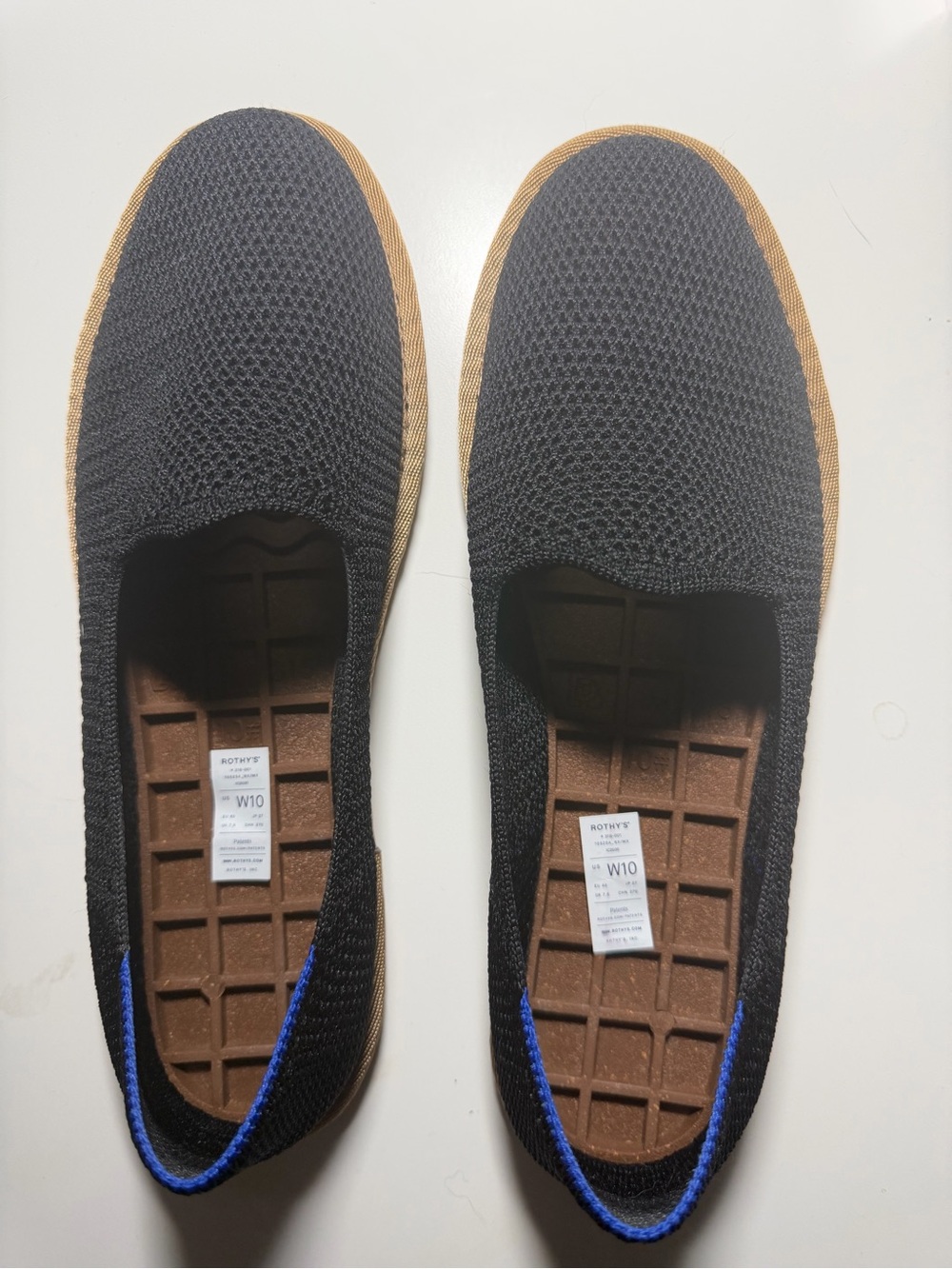 Rothy's Black Cruiser Loafer- Size 10
